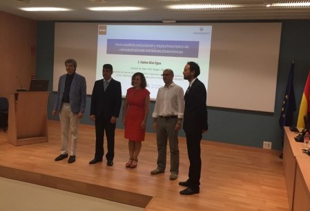 Defensa de Tesis Doctoral del IMEYMAT, Carlos Díaz Egea, 26 de julio de 2016