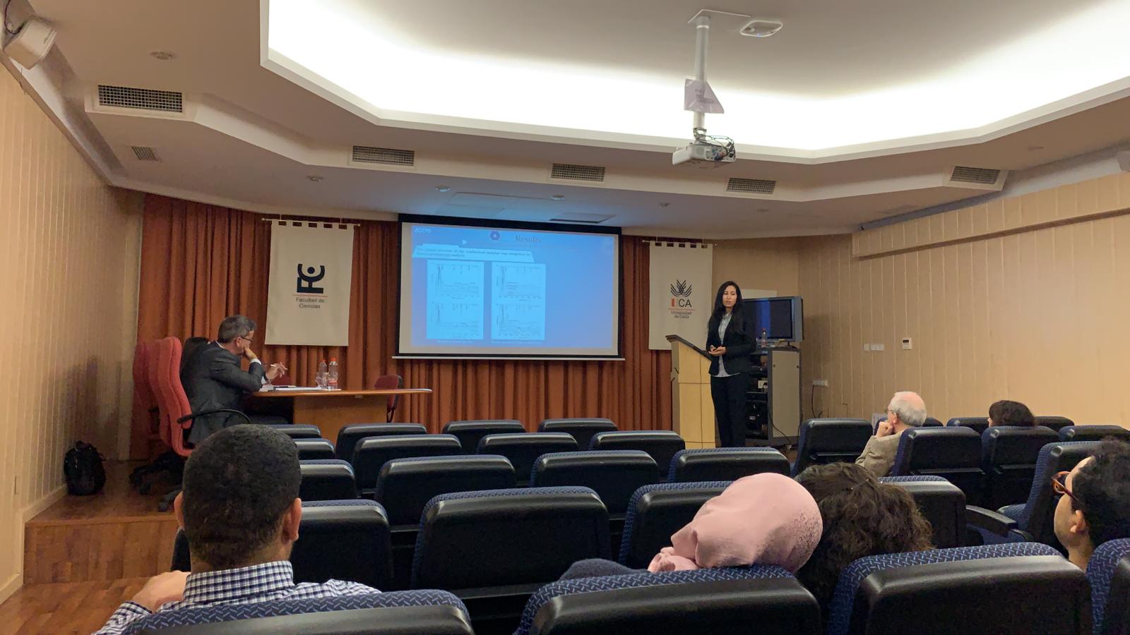 Defensa de Tesis Doctoral del IMEYMAT, Sara Chahid, 10 de Mayo de 2019