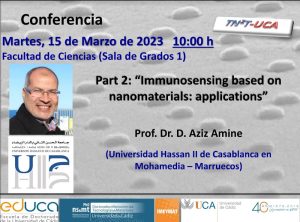 Conferences “Immunosensing based on nanomaterials: Principles and Applications”-14-15/03