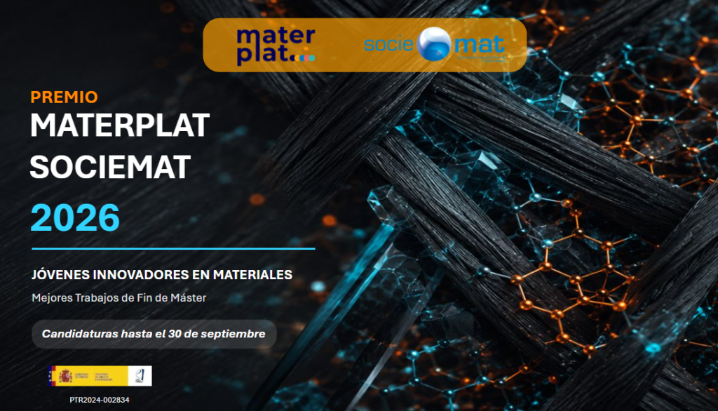 La Sociedad Española de Materiales ha abierto convocatoria para los Premios SOCIEMAT 2026 Jóvenes Investigadores